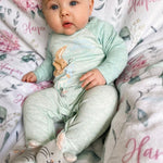 Personalised Kids Luxe Sherpa Blanket - The Custom Co