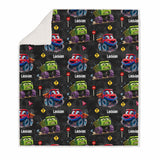Personalised Kids Luxe Sherpa Blanket
