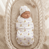 Pooh Bear - Personalised Swaddle Set