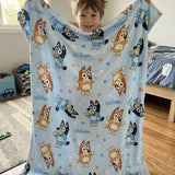 Soft personalised kids blankets with custom names for cozy comfort and snuggles