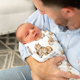 Custom Swaddle Wrap & Beanie