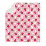 STRAWBERRY BLANKET FOR KIDS PERSONALISED