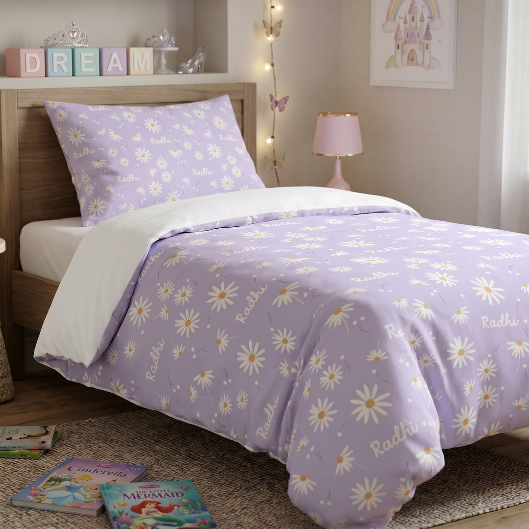 Personalised Kids Quilt Cover &amp; Pillowcase Set