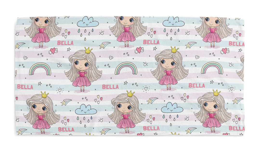 Personalised Kids Bath Towels - The Custom Co