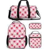 girls backpack lunch bag duffle bag combo