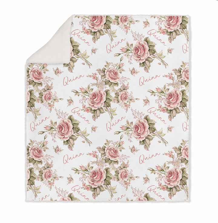 FLORAL BLANKET FOR KIDS