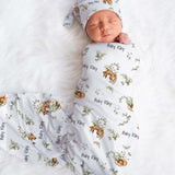 fox baby swaddle