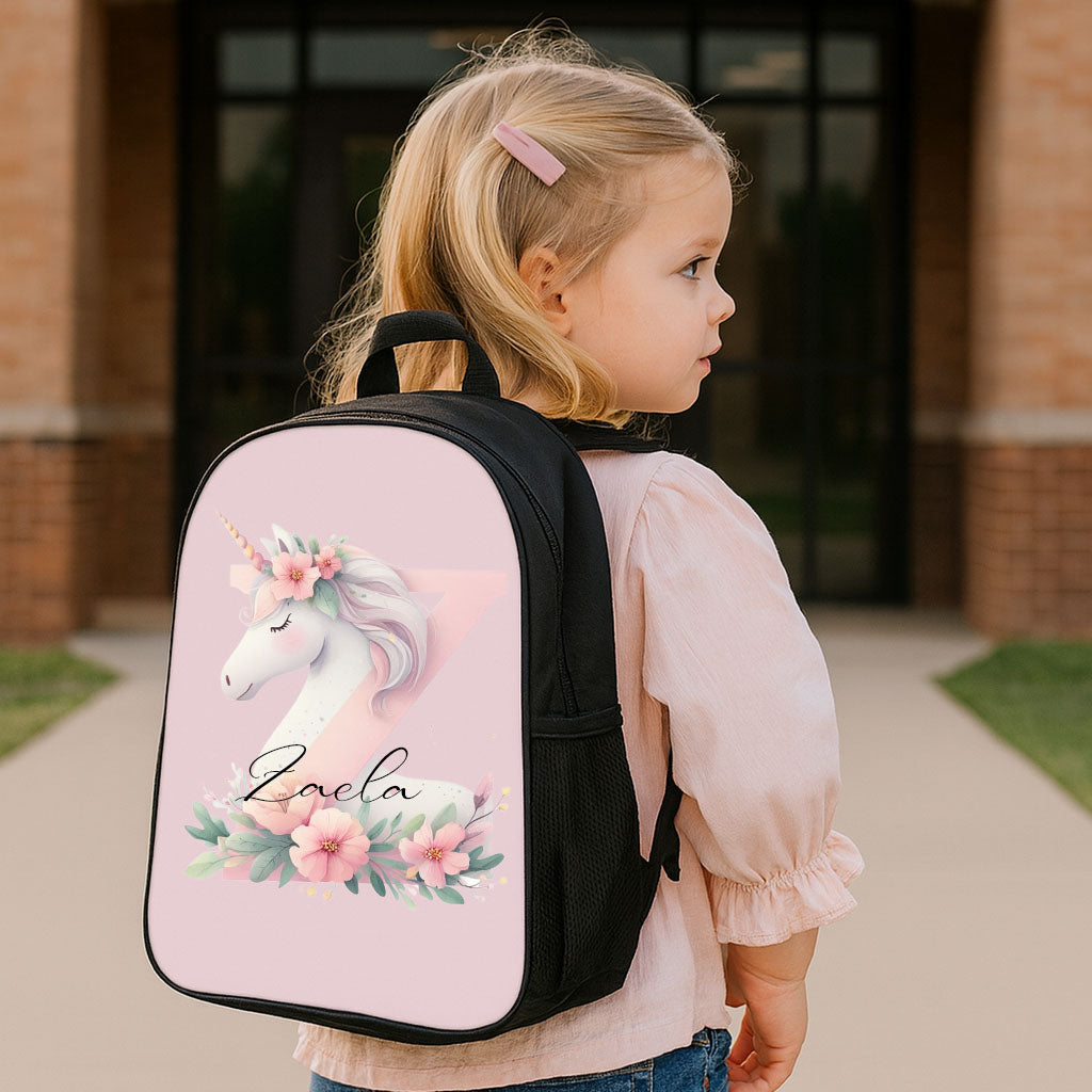 personalised unicorn backpack
