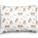 teddy bear pillow case